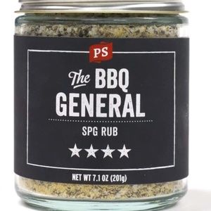PS Seasoning The BBQ General SPG DryRub-Great for Smoked Brisket, Grilled steaks